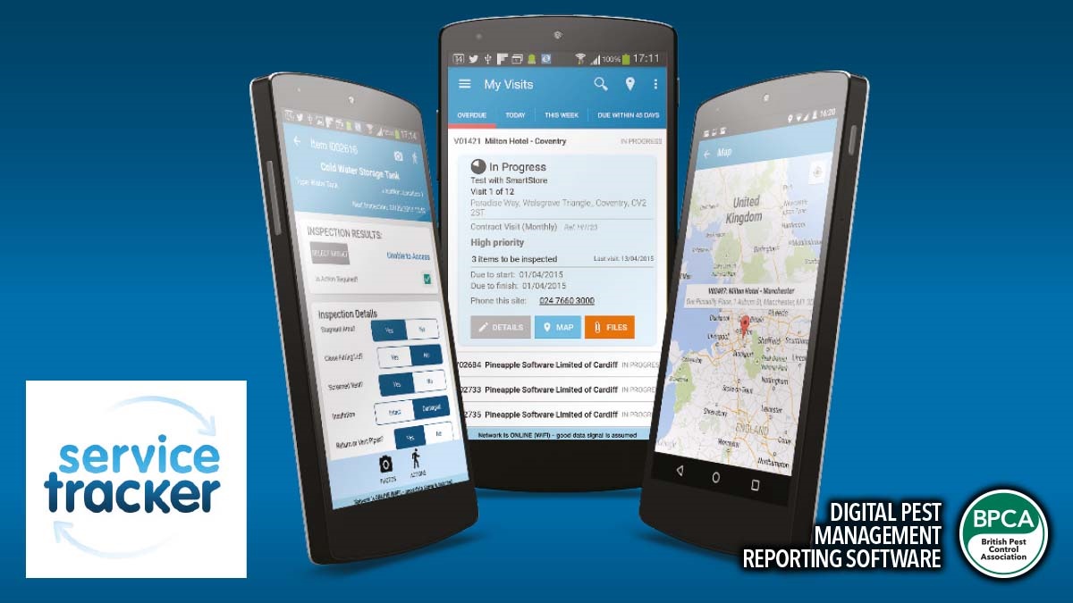 ServiceTracker DIGITAL PEST MANAGEMENT REPORTING SOFTWARE ServiceTracker DIGITAL PEST MANAGEMENT REPORTING SOFTWARE